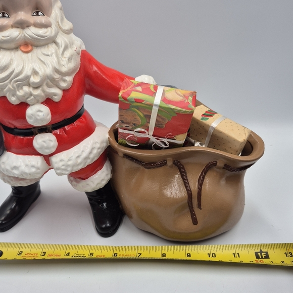 Late '60s Atlantic Mold Santa With Bag Of Gifts - Picture 6 of 6